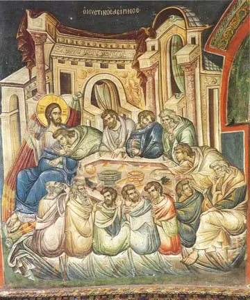 Icon of the Mystical Supper - CF1178
