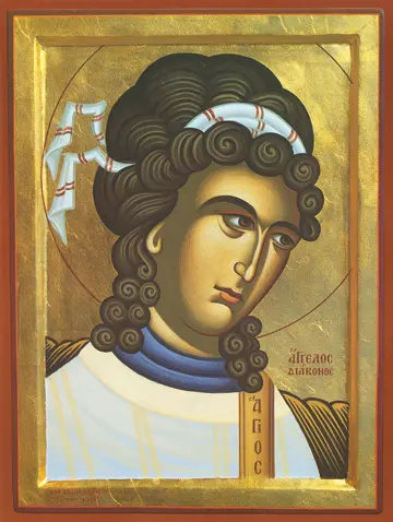 Icon of an Angel Deacon - CF704