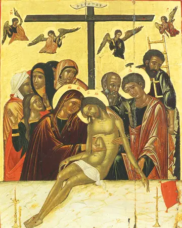 Icon of "Do Not Lament Me" - CF735