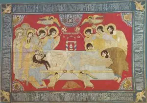 Icon of the Epitaphios (Plashchanitsa) (1592) - CF863
