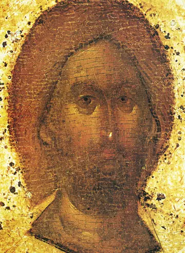 Icon of Christ the Saviour Among the Heavenly Powers (Detail of CJ742) (14th c.) (Theophanes the Greek) - CJ727