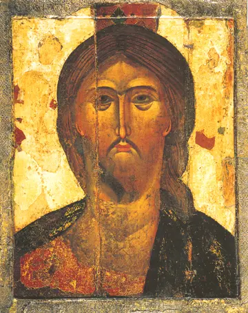 Icon of Christ the Saviour (Russian, 14th c.) - CJ729