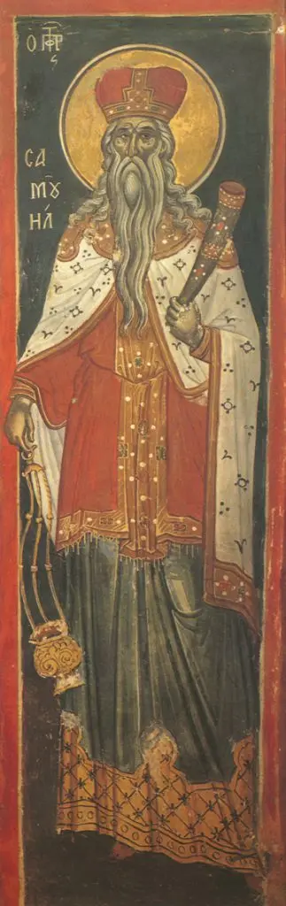 Icon of Samuel the Prophet (Cretan, 1545)  - CP742