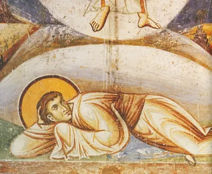 Icon of Saint John the Theologian (Detail of Transfiguration) (1164) - CS1037