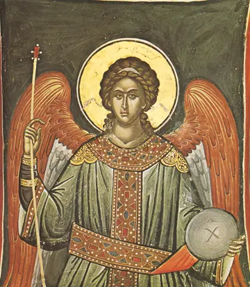 Icon of an Angel of the Lord (II) (Cretan, 1545)  - CS1089