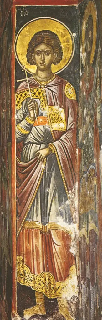 Icon of Saint Vincentius (Cretan, 1545)  - CS1098