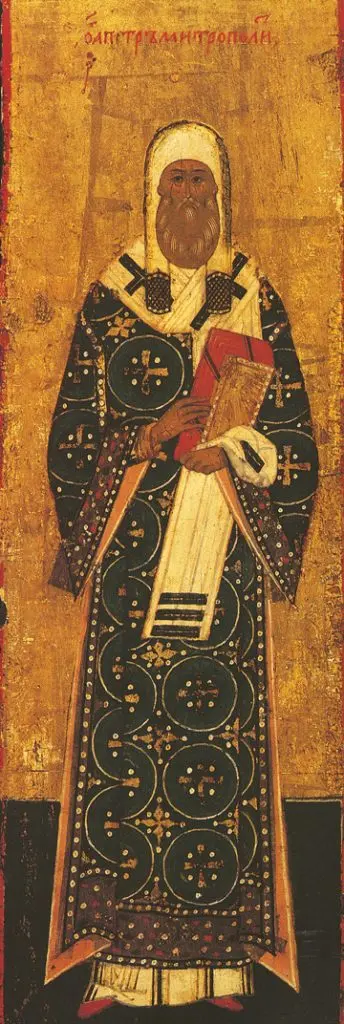 Icon of Saint Peter, Metropolitan of Moscow (16th c.) - CS1136