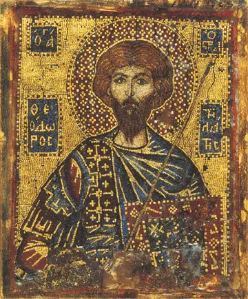 Icon of Saint Theodore Stratelates (14th c.) - CS1248
