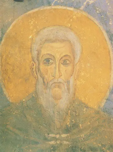 Icon of a Holy Healer from Cathedral of the Nativity of our Lady of Saint Anthonly's Monastery in Novgorod - CS1384