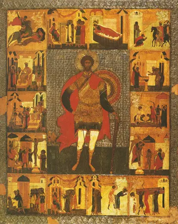 Icon of Saint Theodore Stratelates - CS1435