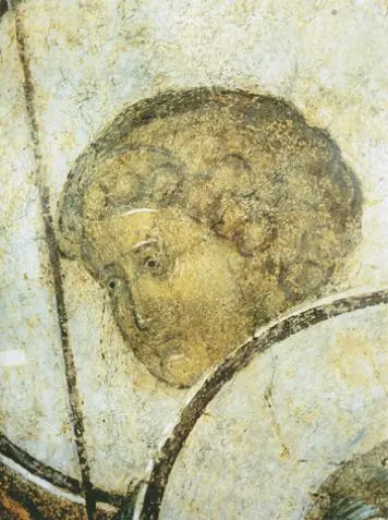 Icon of Angel (Detail) (Rublev) - CS1487