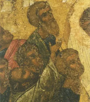 Icon of the Holy Apostles (Detail of CF1081) (Rublev) - CS1494