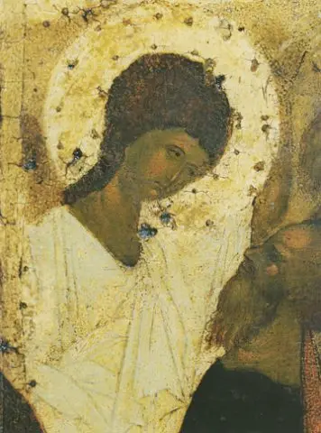 Icon of the Angel in White (Ascension Detail) (Rublev) - CS1502