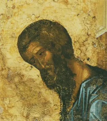 Icon of Saint Matthew (Detail of CS1504) (Rublev) - CS1505