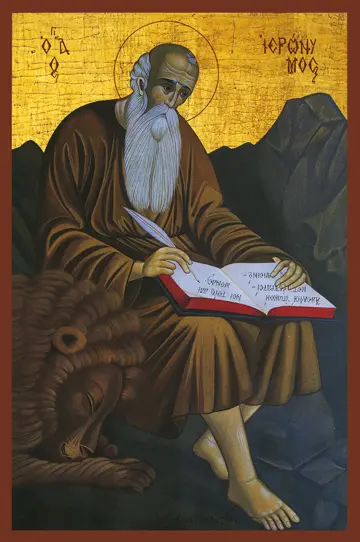 Icon of Saint Jerome - CS806