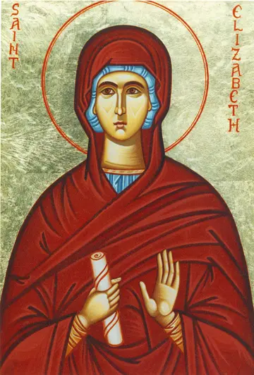 Icon of Saint Elizabeth, Mother of Saint John the Baptist - CS843