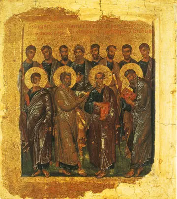 Icon of the Synaxis of the Twelve Apostles – CS910
