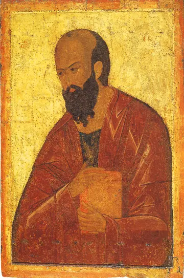 Icon of Saint Paul (Byzantine, 1387-1395) - CS912