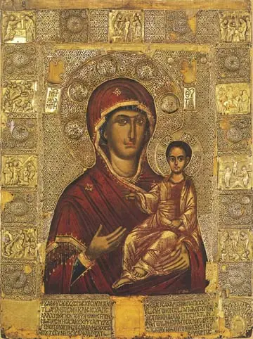 Icon of the Theotokos "Hodegetria" - CT1048