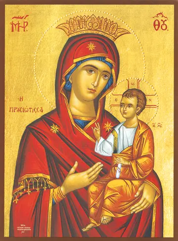 Icon of the Theotokos "Portaitissa" (Russian, 15th c.)  - CT702
