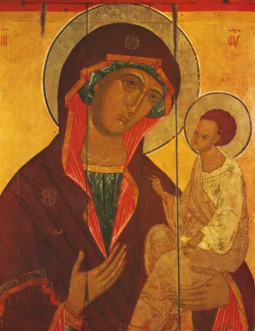 Icon of the Theotokos "Hodegetria of Georgia"  - CT728