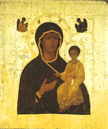 Icon of the Theotokos "Hodegetria" (Dionisij, 1482)  - CT758