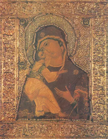Icon of the Theotokos of Vladimir (16th c.) - CT807