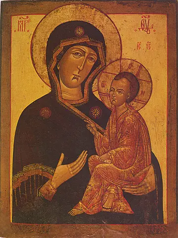 Icon of the Theotokos of Tikhvin - CT949