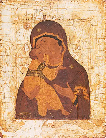 Icon of the Theotokos of Vladimir - CT951