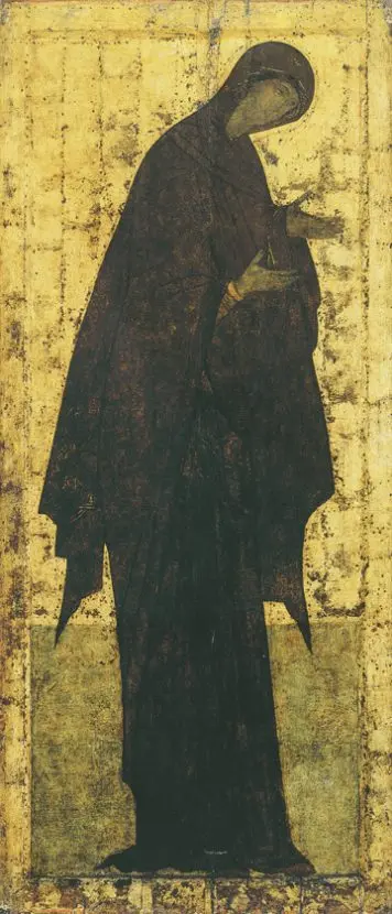 Icon of the Theotokos (Deisis) - CT979