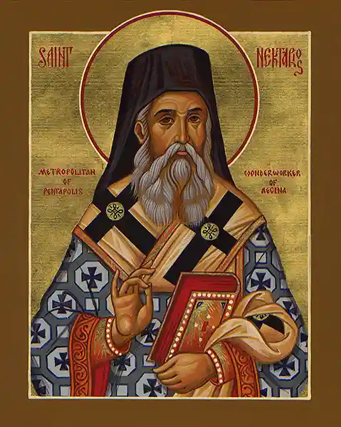Icon of St. Nektarios - S469
