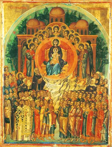 Icon of All of Creation (16th Century) - F145