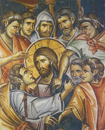 Icon of Judas’ Betrayal of Christ – F150