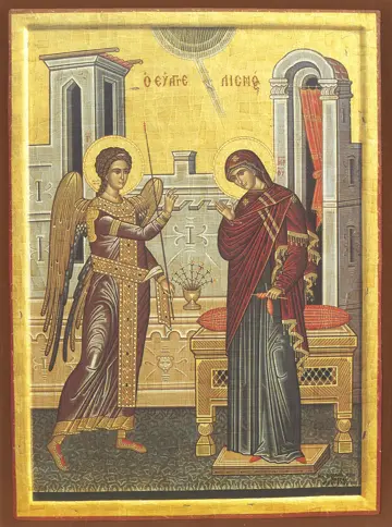 Icon of the Annunciation - F27