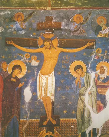 Icon of the Crucifixion (Serbian) - F51