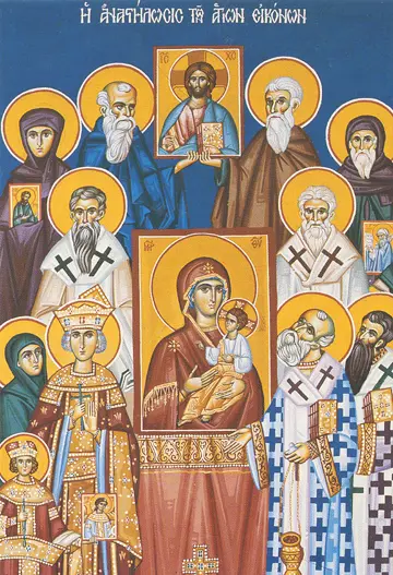 Icon of the Restoration of the Holy Icons – F52