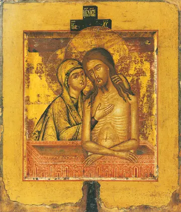 Icon of "Do Not Lament Me, O Mother" - F79