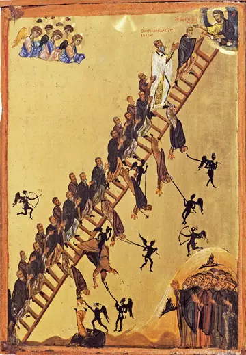 Icon of the Ladder of Divine Ascent - F88