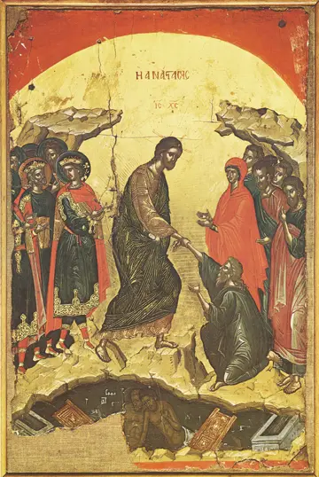 Icon of the Resurrection (Theophanes) - F09