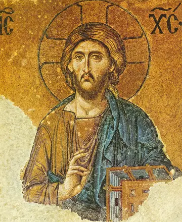 Icon of the Mosaic Pantocrator (Agia Sophia) - J30