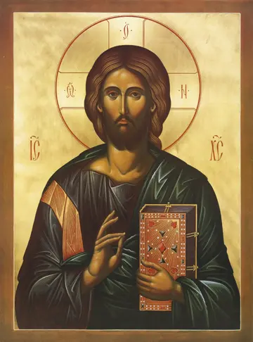 Icon of the Lord Jesus Christ (Jordanville) - J54