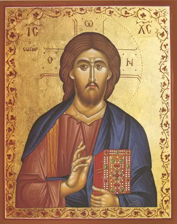 Icon of Christ the Saviour - J64