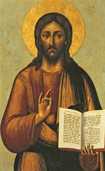Icon of Christ Pantocrator (Moscow, 1703) - J81