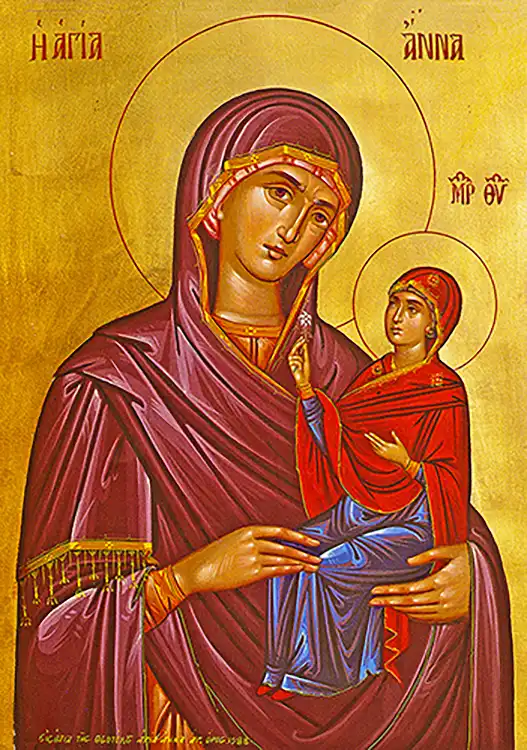 Icon of Saint Anna - S03