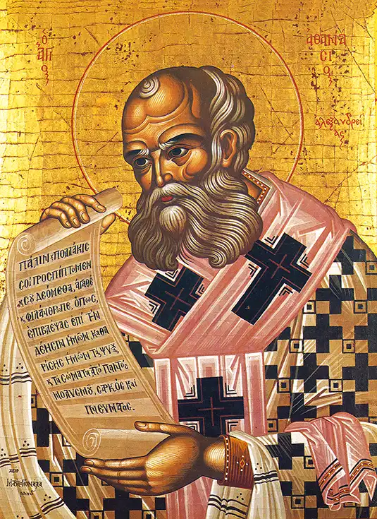 Icon of Saint Athanasios the Great - S04