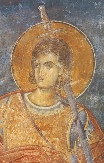 Icon of Saint Procopios (Chora Monastery, Constantinople, 1315 ? 1320) - S100