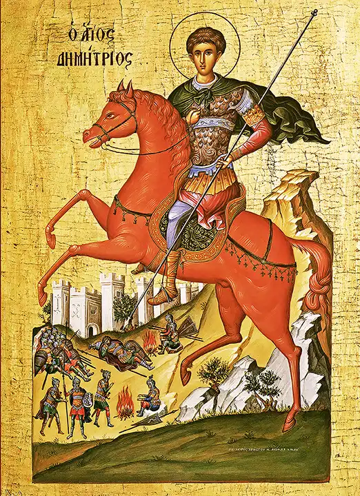 Icon of Saint Demetrios - S11