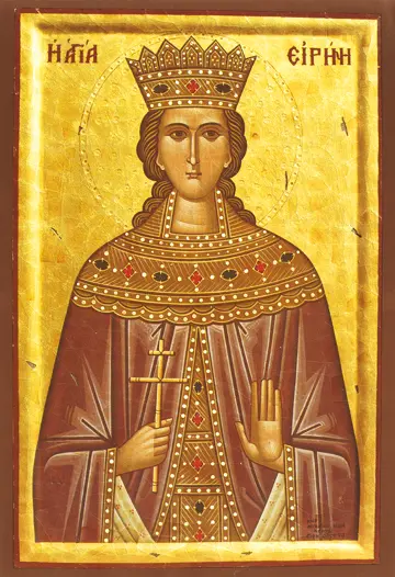 Icon of Saint Irene the Great Martyr - S127