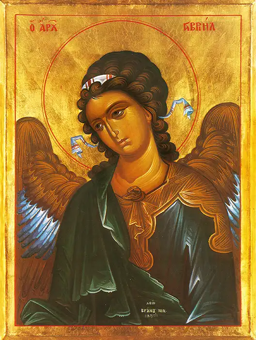 Icon of Gabriel, Archangel - S13