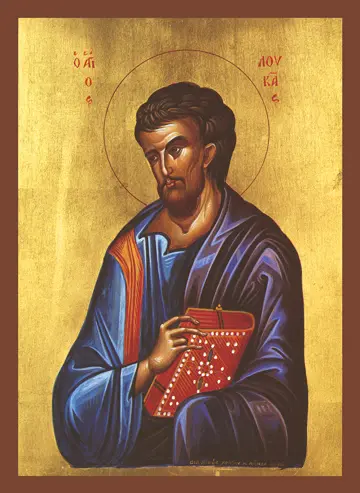 Icon of Saint Luke the Evangelist - S143